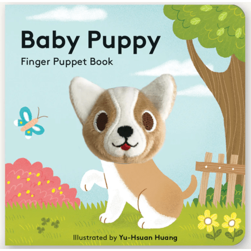 Chronicle Baby Puppy: Finger Puppet Book | Kurfunkle Kids Market