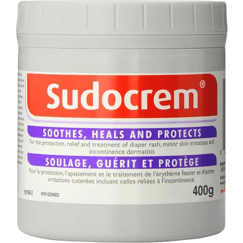 Sudocrem - Diaper Rash Cream for Baby, Soothes, Heals, and Protects, Relief and Treatment of Diaper Rash, Zinc Oxide Cream - 400g