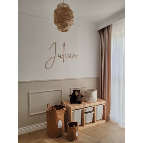Wooden Name Sign – prénom personnalisé en bois – Namensschild aus Holz – Custom Baby Name Wall Decor