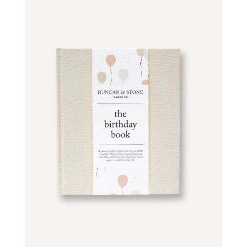 Birthday Memory Book