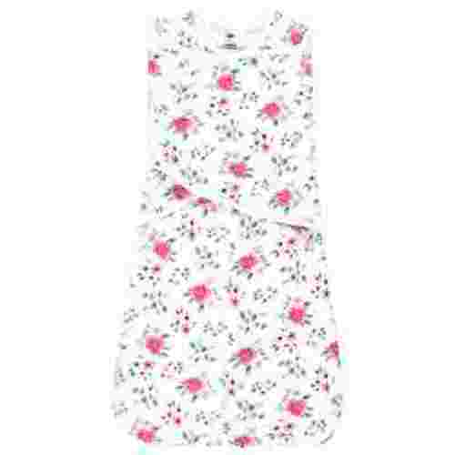 Hudson Baby Infant Girl Convertible Swaddle Sleep Sack, Vintage Floral, 0-3 Months