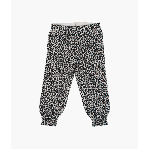 Leopard Knit Pants