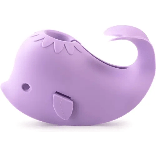 Bathtub Faucet Cover for Baby Bath Spout Cover, Kids Shower Head Protector Bathtub Spout Guard Toddlers Protection Accessories(Whale-Purple)