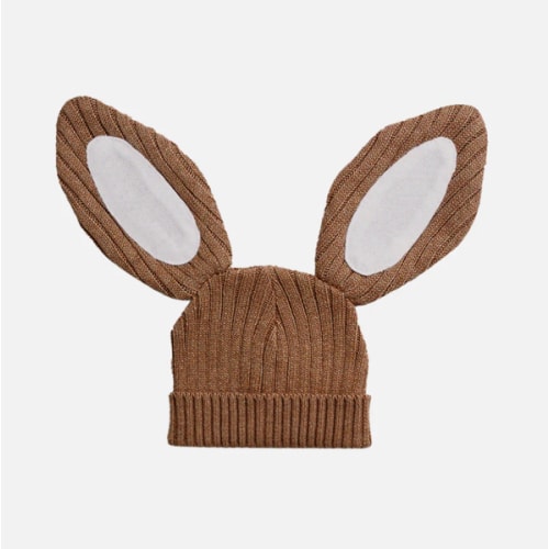 Miann & Co - Bunny Beanie - Café Au Lait | MIANN & CO
