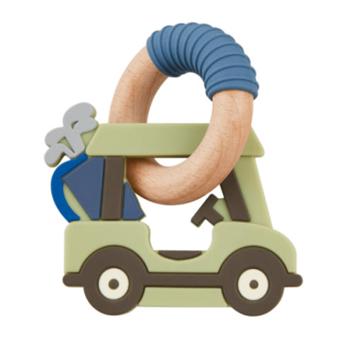 Golf Cart Silicone Teether | Mud Pie