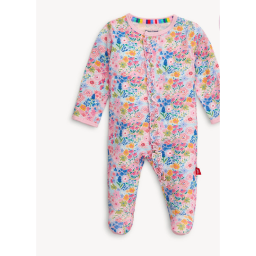 lily modal magnetic parent favorite footie with ruffle – Magnetic Me