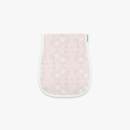 Bird's Song Burp Cloth - Pink | Gooselings