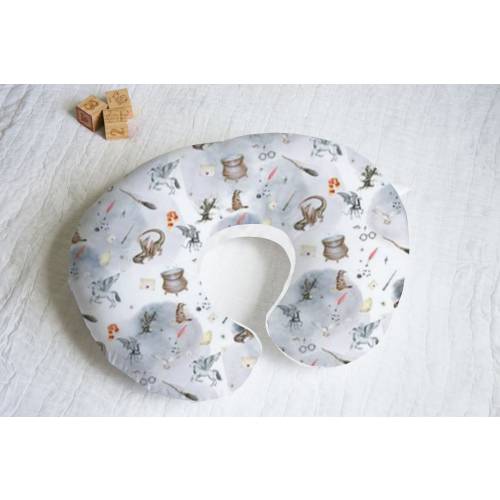 Wizard Mystical Nursing Pillow Cover with Personalization Option