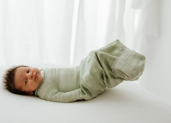 Bamboo Blend Mint Swaddle Sleep Sack – Swaddelini