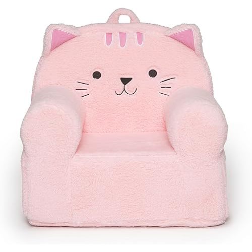 Delta Children Deluxe Cozee Chair, Pink Cat