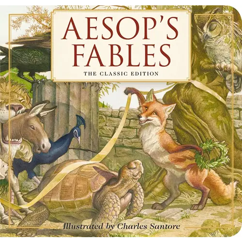 Aesop's Fables Board Book: The Classic Edition (Illustrated Collection Of Aesop's Fables)