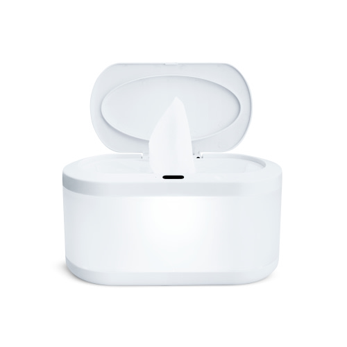 Munchkin® Touch Free Baby Wipe Warmer with Nightlight & Motion Sensor, White