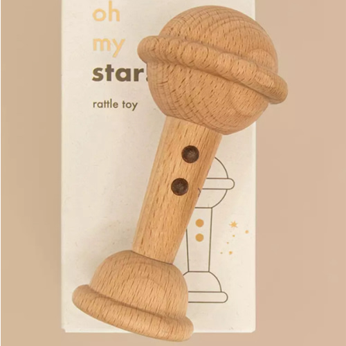 Oh My Star Baby Rattle - Moon Picnic