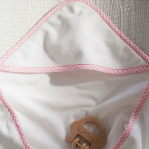 Gingham Baby Hooded Towels | Pottery Barn Kids