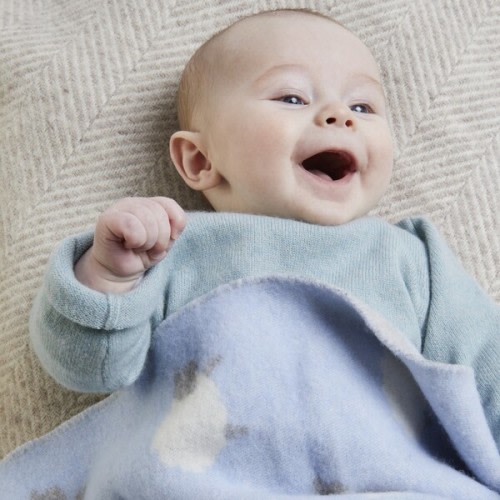 Super Soft Merino Baby Blanket, Sheep - Britannical | Maisonette