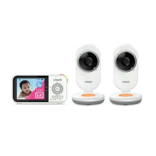 "VTech VM3254-2 Digital Video Baby Monitor with 2.8"" LCD Screen and 2 Cameras"