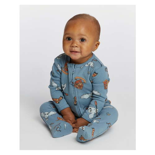 Character Baby Two-Way Zip Front Footed Sleep N Play Pajamas, Sizes Newborn-6/9 Months
