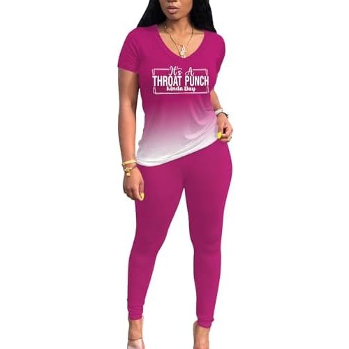 Lounge Sets for Women 2 Piece Summer Casual Jogger Workout Outfits Short Tops Long Pant Sweat suit leggings set