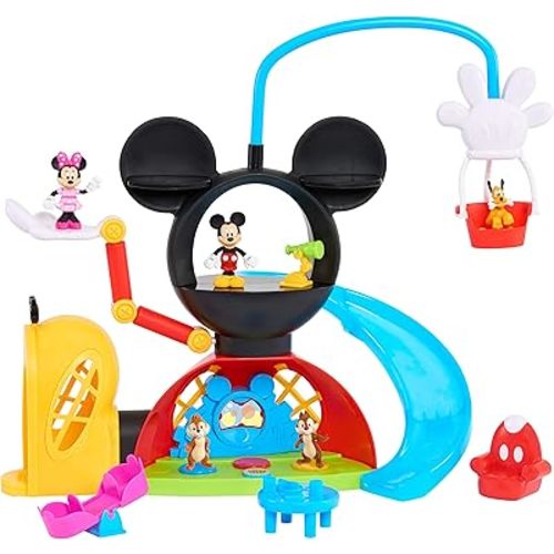 Disney Junior Mickey Mouse Clubhouse Adventures Playset and Bonus Figures, Lights and Sounds