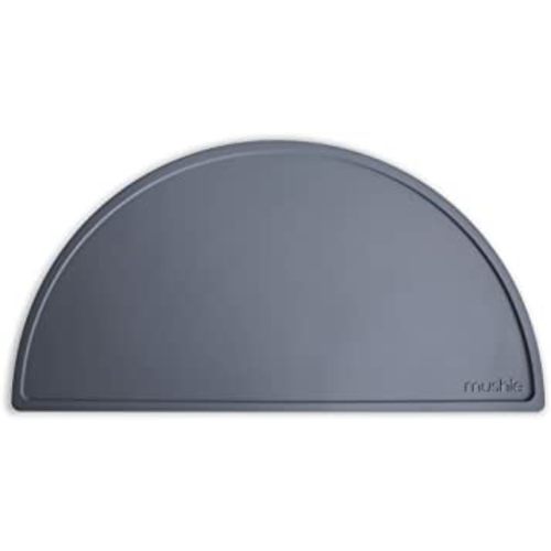 mushie Silicone Placemat for Kids | BPA-Free Non-Slip Design (Tradewinds)