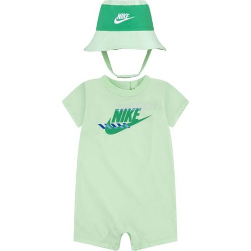 Sportswear Romper & Bucket Hat Set, 6M