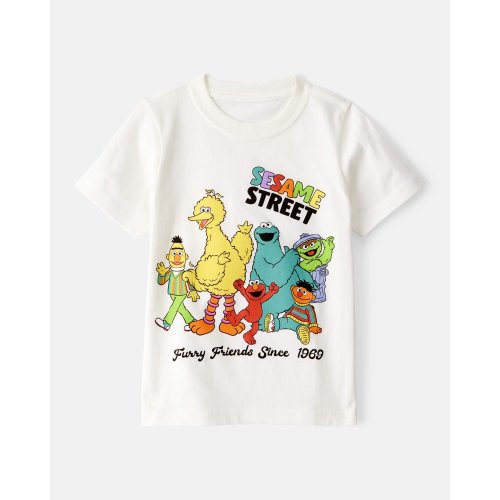 Toddler Boy Sesame Street Short-Sleeve Graphic Tee - Ivory - Carter's | Carter's