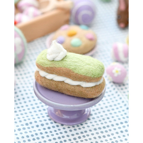 Tara Treasures Felt Matcha Eclair | themulberrytreehouse