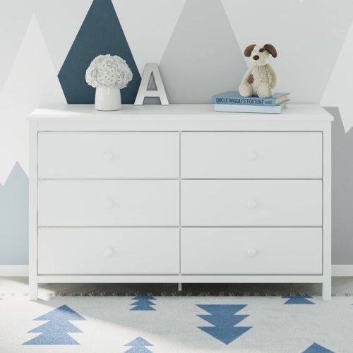Storkcraft Alpine 6-Drawer Double Dresser
