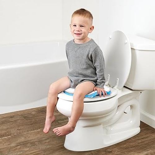 Bluey Soft Potty Seat - Potty Training Toilet Seat, Soft Cushion, Baby Potty Training, Safe, Easy to Clean
