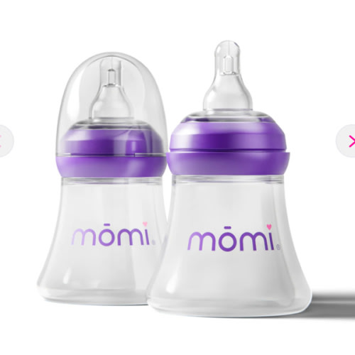 Glass and BPA-Free Plastic Baby Bottle Sets: Safe Feeding Solution | mōmi
