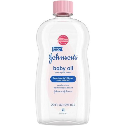Johnson & Johnson Baby Oil, 20 Fl Oz