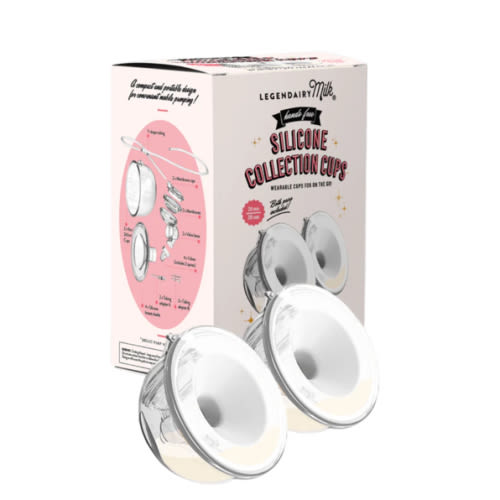 Silicone Milk Collection Cups | Legendairy Milk