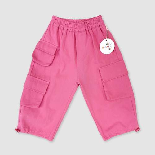 Bungee Cargo Pants Pink | All Small Co. – All Small Co.