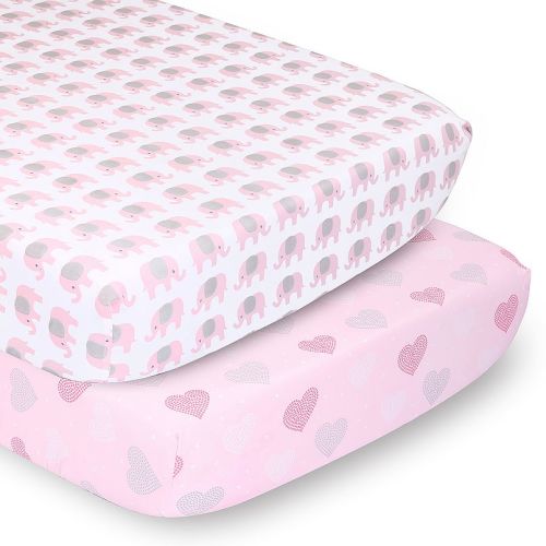 The Peanutshell 2-Pack Crib Sheets