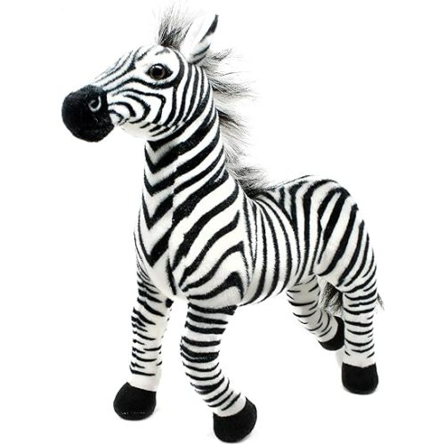 Zebenjo The Zebra - 16 Inch Stuffed Animal Plush