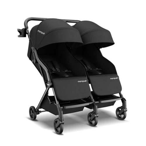 Mompush Lithe Lightweight Double Stroller For Infant and Toddler | Mompush