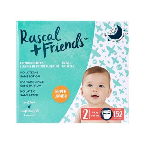 Rascal and Friends diapers size 2