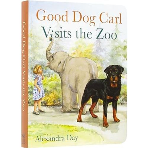 Good Dog Carl Visits the Zoo Board Book (Good Dog Carl Collection)