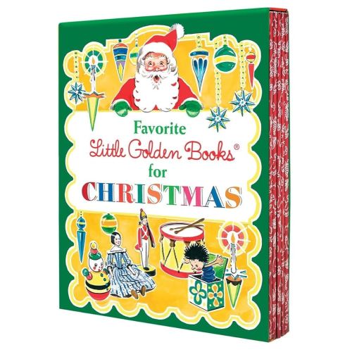 Favorite Little Golden Books for Christmas 5-Book Boxed Set: The Animals' Christmas Eve; The Christmas Story; The Little Christmas Elf; The Night ... The Poky Little Puppy's First Christmas