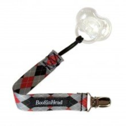Booginhead PaciGrip Pacifier Holder - Asher Argyle