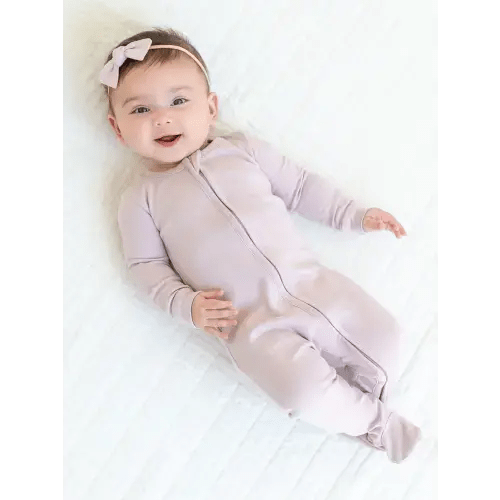 Peyton Zipper Sleeper in Wisteria