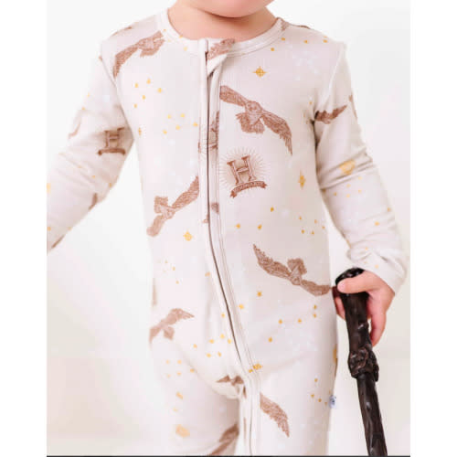 Harry Potter™ Hedwig’s Flight Convertible Romper (3 - 6 mos)