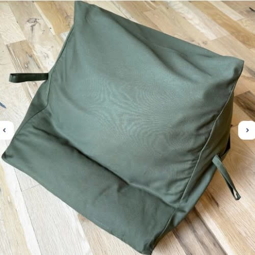 COLOR: Olive -Peekaboo Pillow Cover