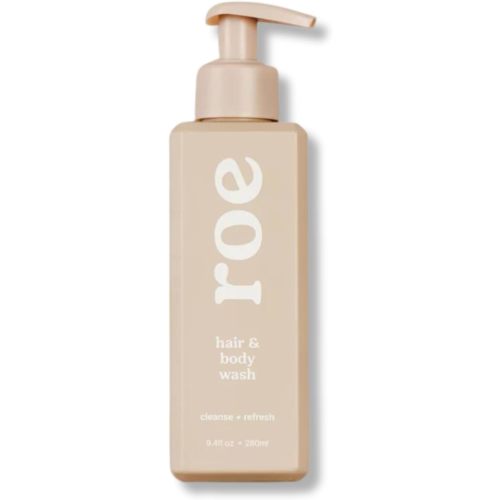 Roe Wellness- Toddler & Baby Body Wash & Shampoo Moisturizing Clean Ingredients | Suitable for Sensitive Skin, Fragrance-Free, Natural Vanilla Scent, Fresh Cleaning | 9.4 fl oz.