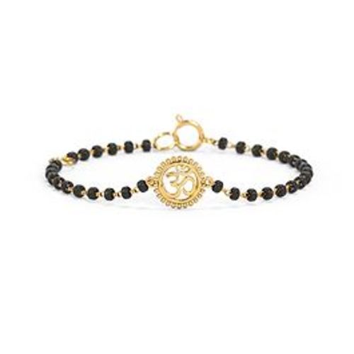 Shop Ornate Om Baby Nazaria Gold Bracelet Online - CaratLane US