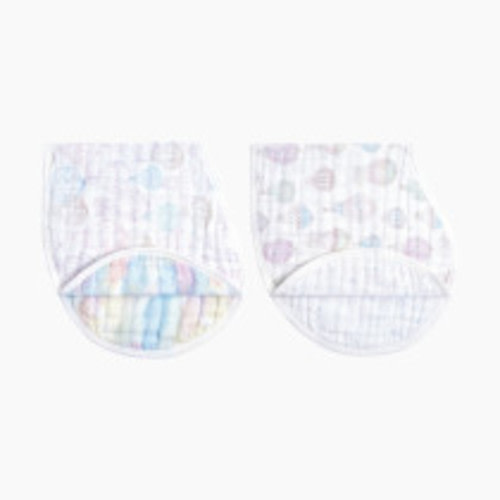 Aden + Anais Organic Muslin Burpy Bibs (2 Pack) - Above The Clouds