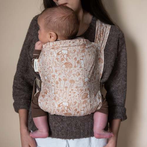 Woodland Sprout Newborn Carrier | Whimsical Everyday Wear | hope&plum
