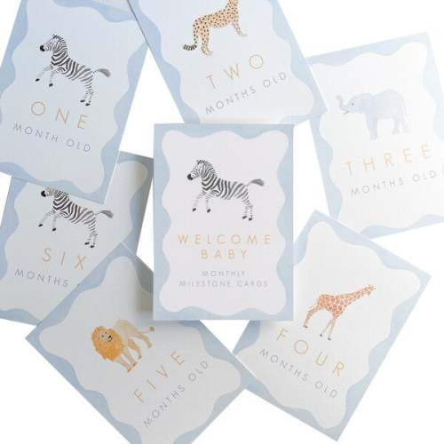 Animal Milestone Cards