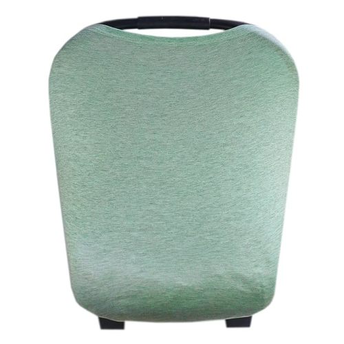 Baby Car Seat Cover Canopy and Nursing Cover Multi-Use Stretchy 5 in 1 Gift"Emerson" by Copper Pearl