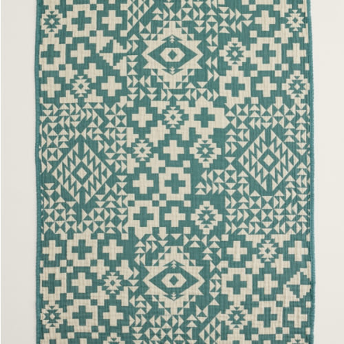 BLUE RIDGE ORGANIC COTTON BABY BLANKET